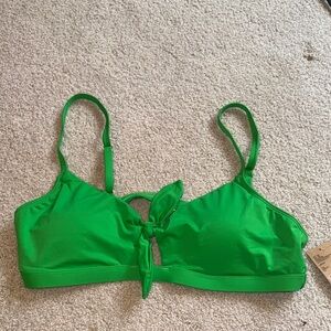 Daniel Cremieux Green Bikini Top